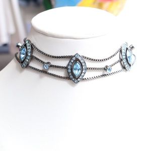 Givenchy Gunmetal Choker